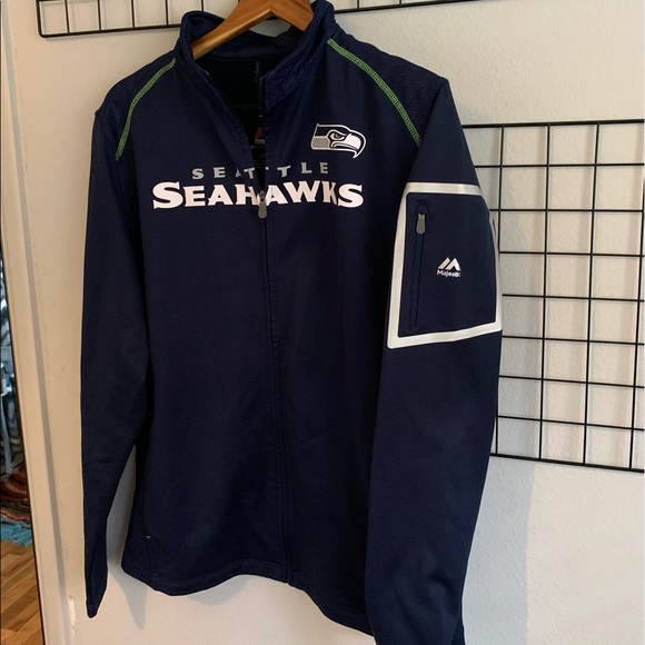 Seahawks Zip Front Jacket - Picture 2 of 4